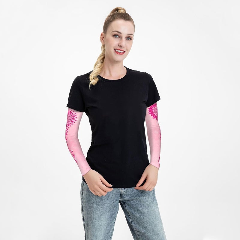 oyebn Arm Sleeves Outdoor Garden Sports Cooling Sun Sleeve for Women Men Farm - Image 5